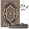 Iranian and Turkish retro carpets, European-style living room, Persian prayer carpets, bedroom sofa, coffee table, ethnic-style floor MATS Item Picture